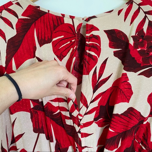 NWT Johanna Ortiz x H&M Flounced Dress Size XXL - Picture 5 of 11